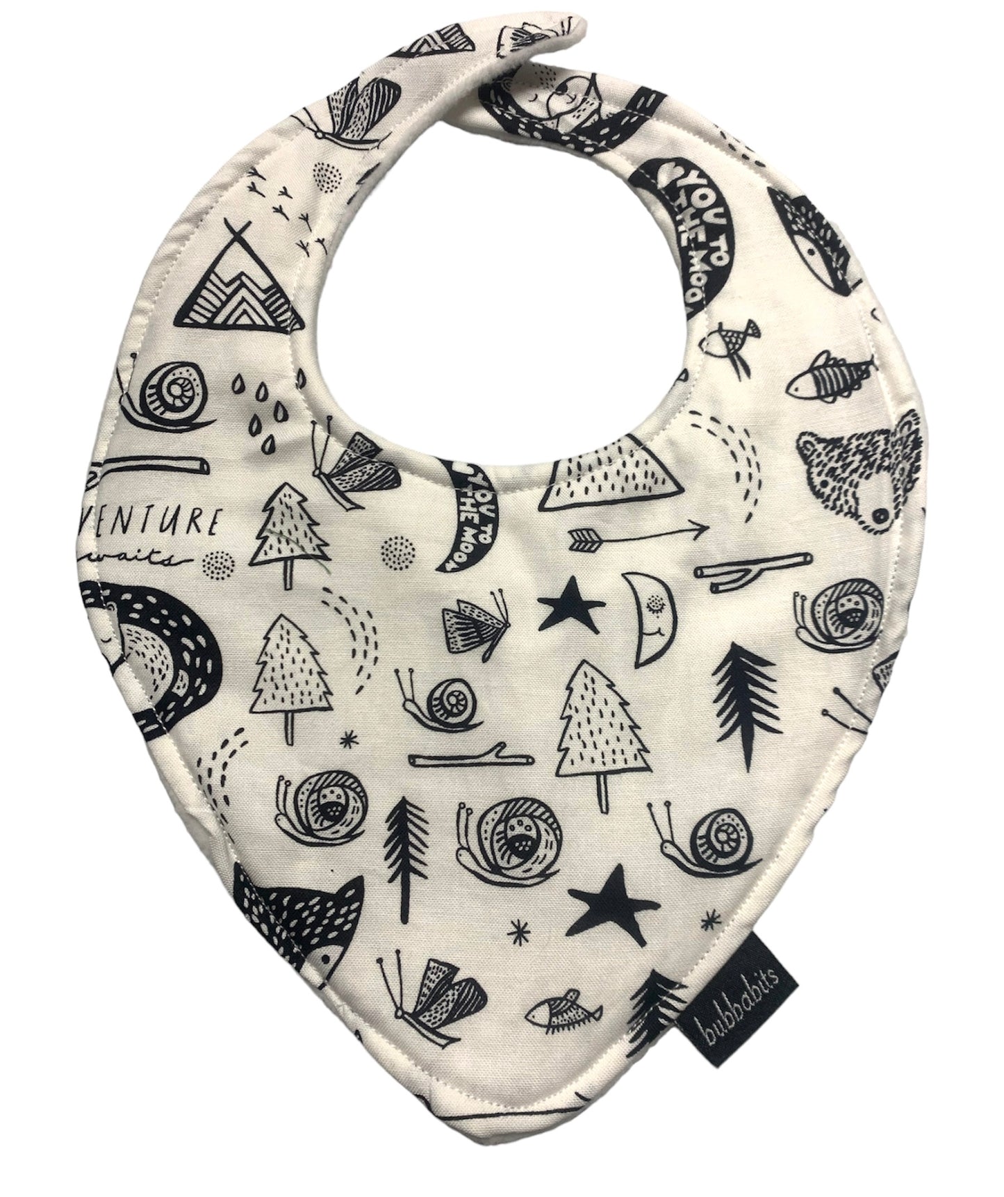 Dribble Bib - Mono adventure