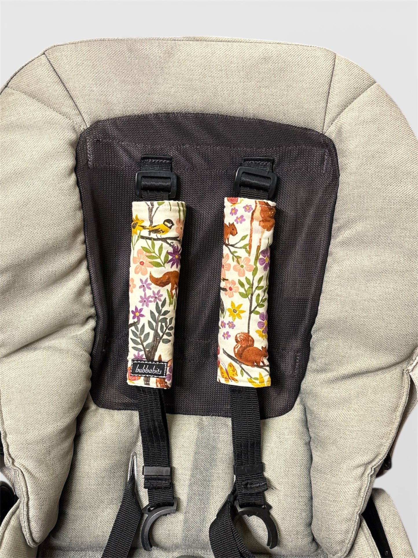 Pram Strap Covers - Forest Friends