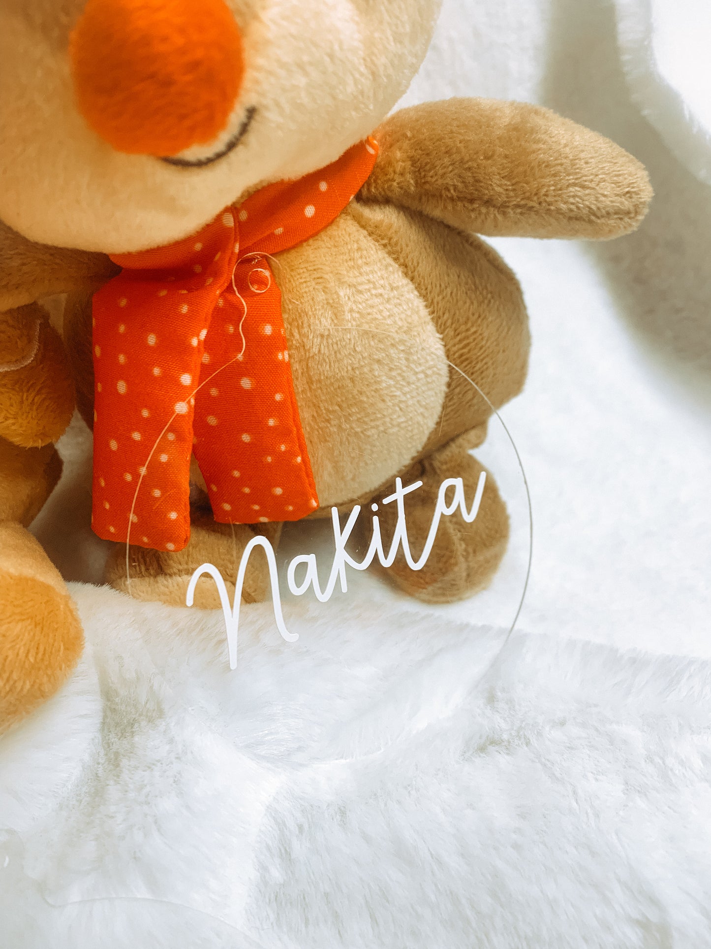 Personalised Flat Bauble Ornaments - Made to order