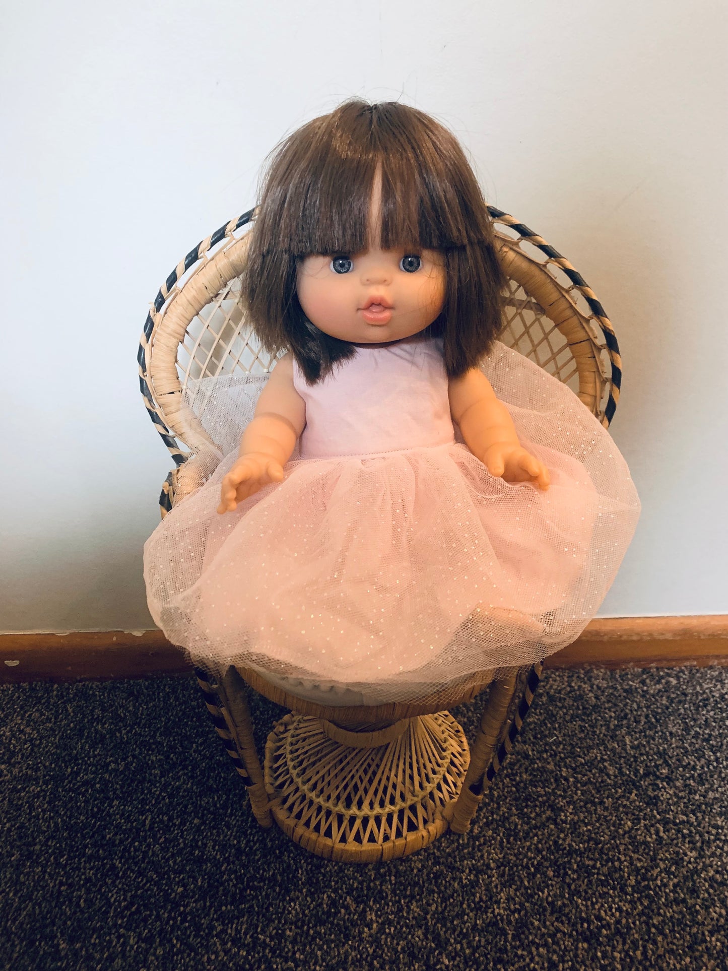 Minikane/miniland sparkle dress