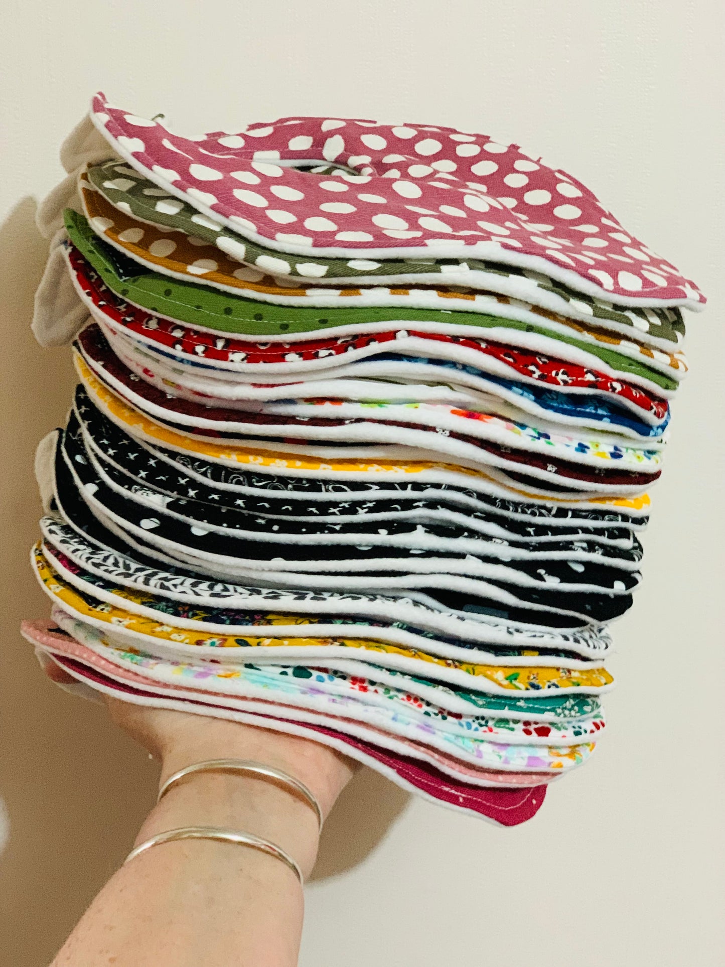 Mystery bib bundles set of 5