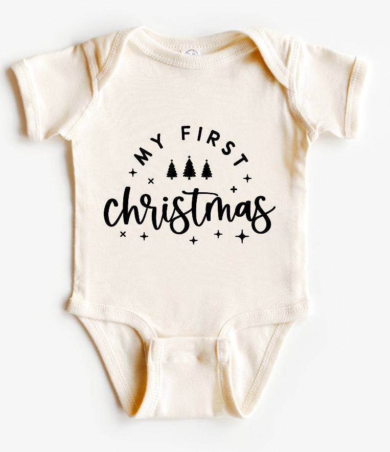 My First Christmas Onesie (bodysuit) - made to order