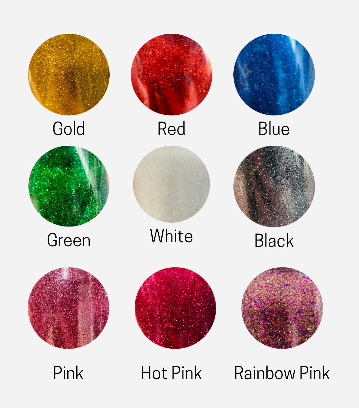 Glitter Baubles - Made to order