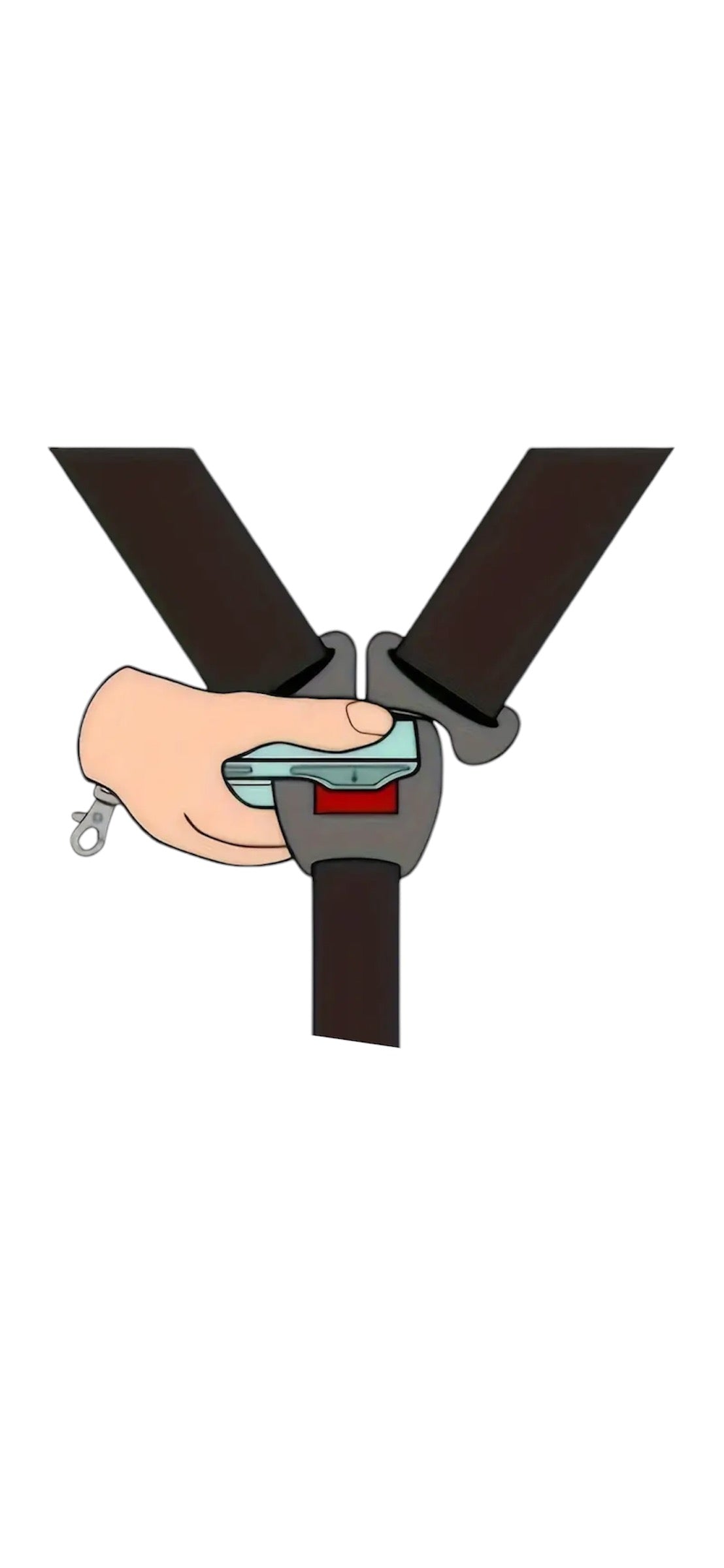 Car seat buckle release tool