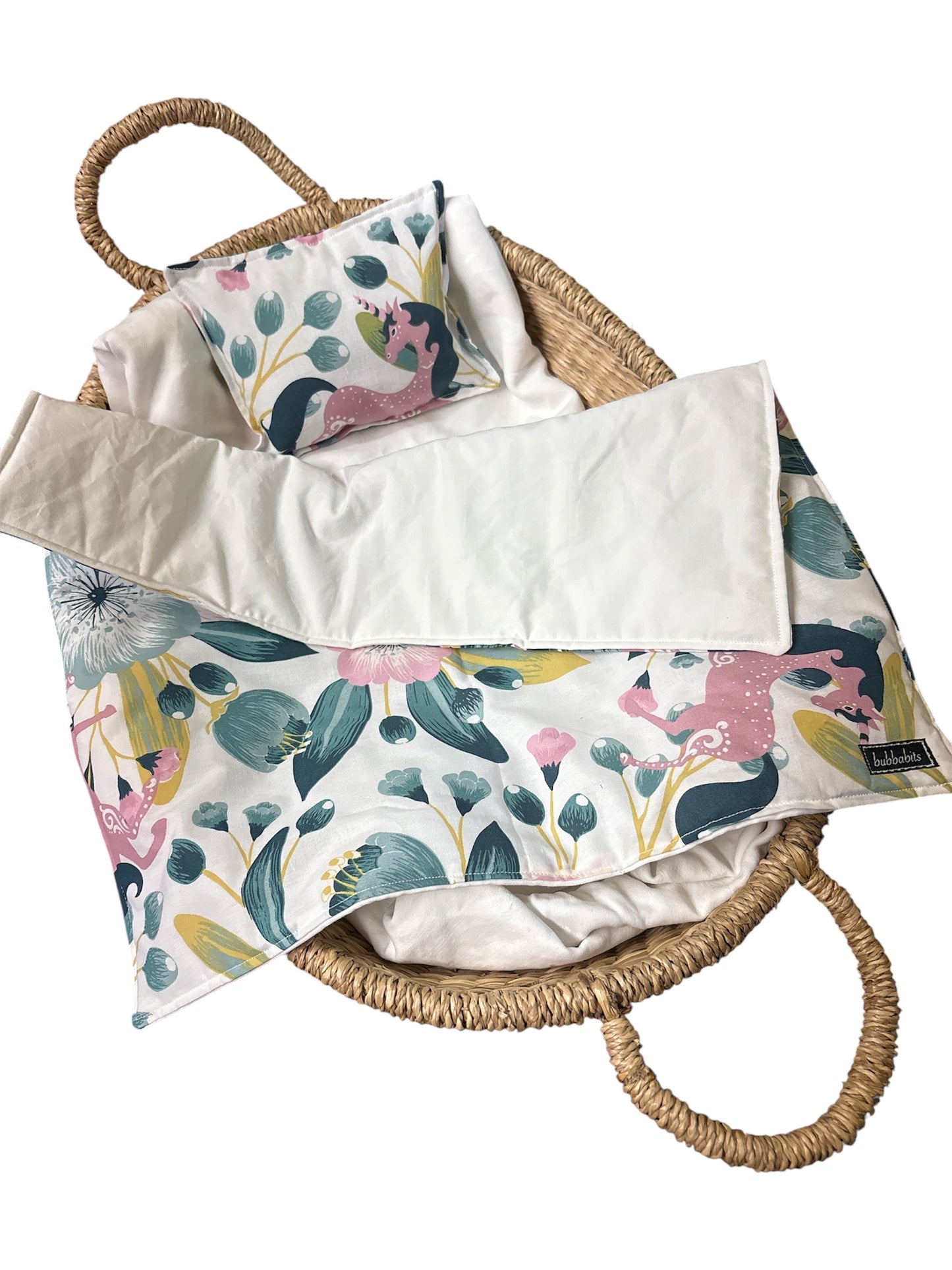 Doll bedding - Unicorns