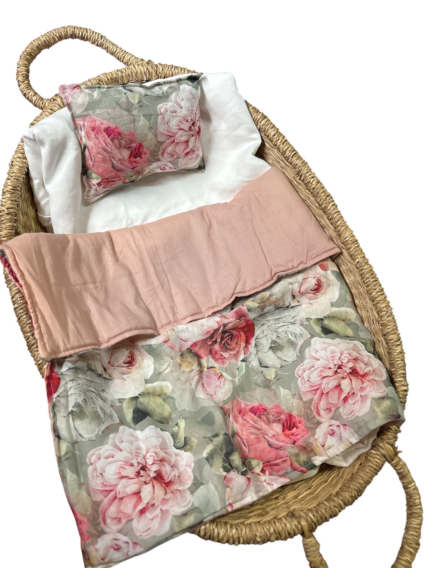 Doll bedding - Roses