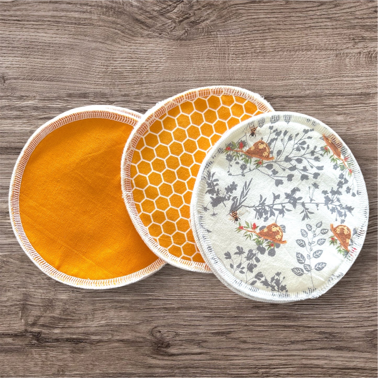 3 pack Breast Pads - Honey Mumma