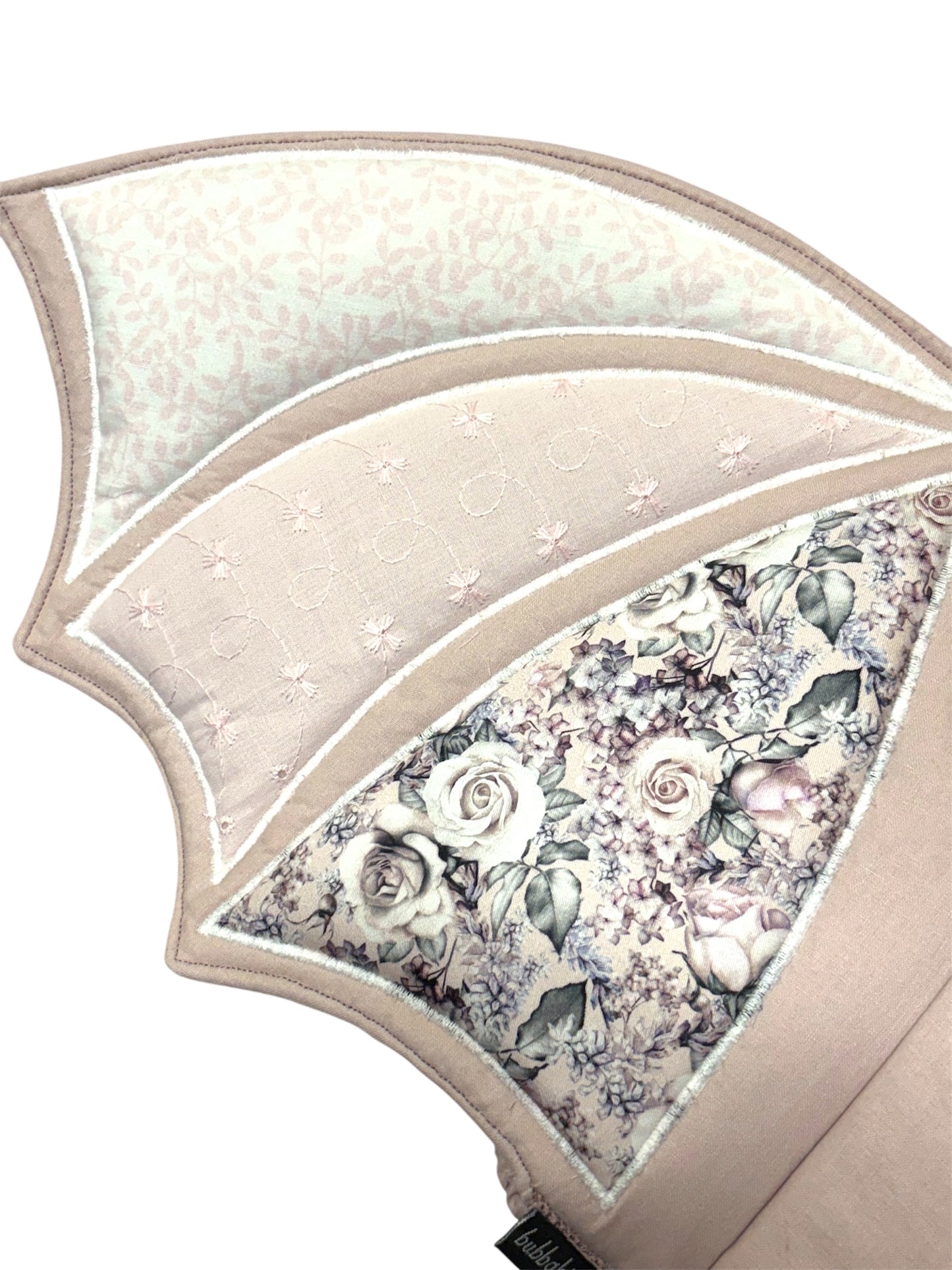 Dragon Wings - Baby Pink lace floral