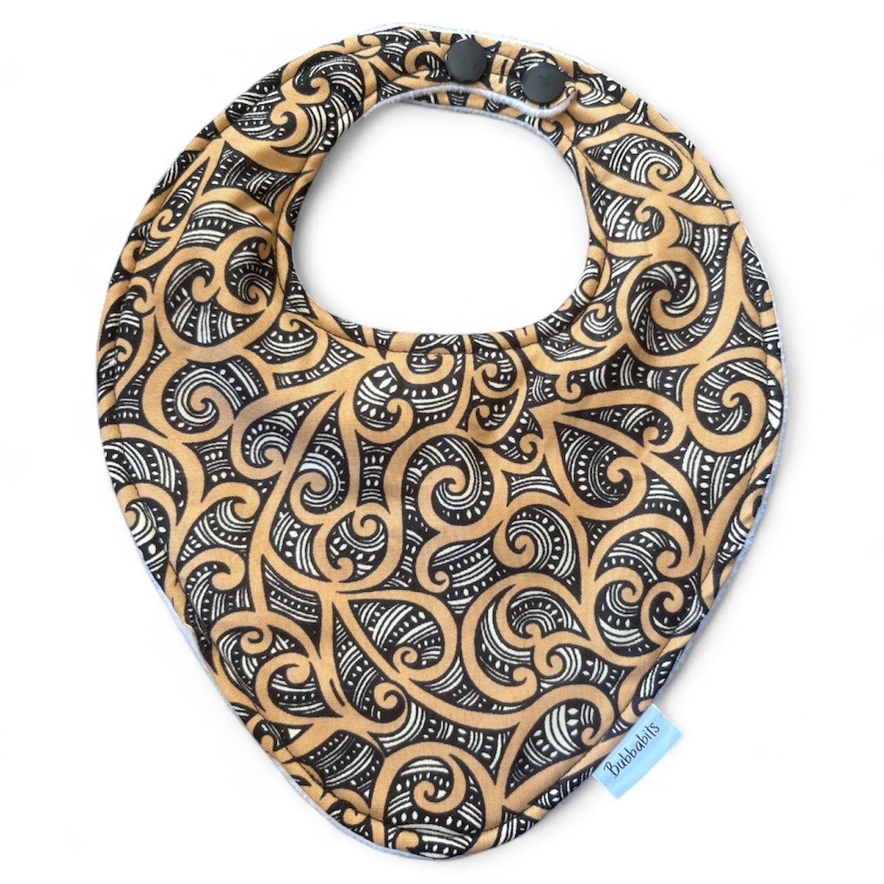 Dribble Bib - TE KORIPI WAE O MAUI Brown