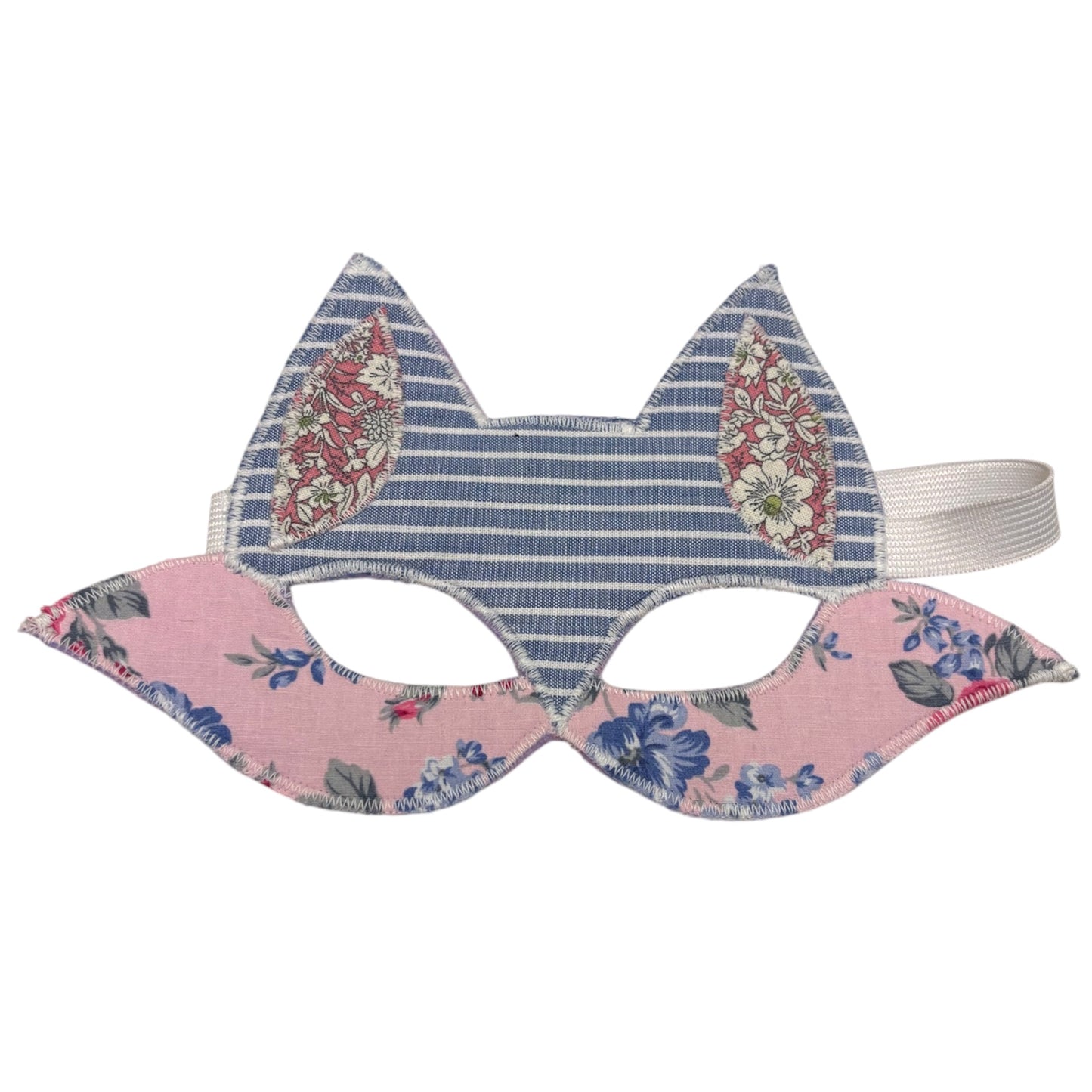 Dress up mask - Fox / stripey