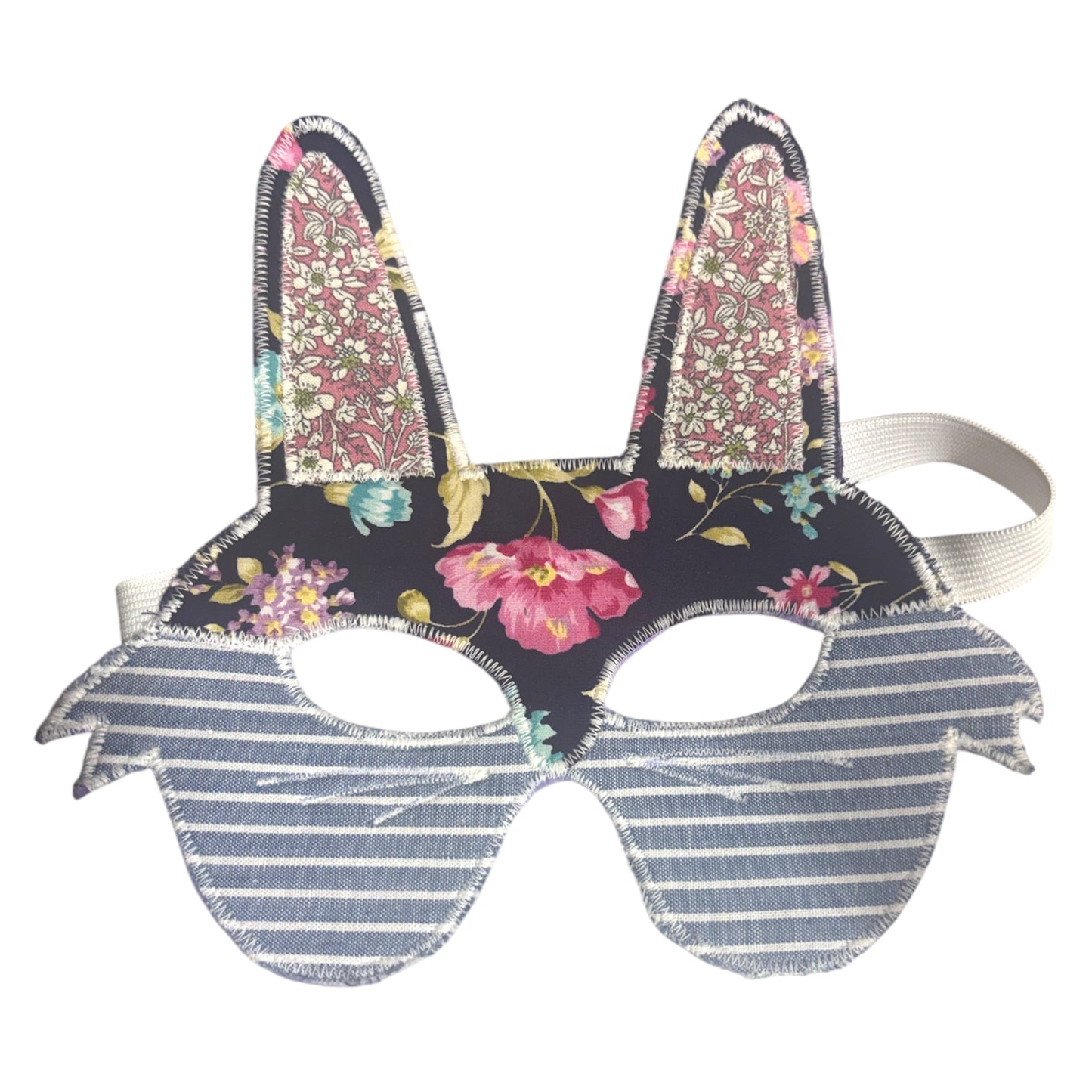 Dress up mask - Bunny/ stripey