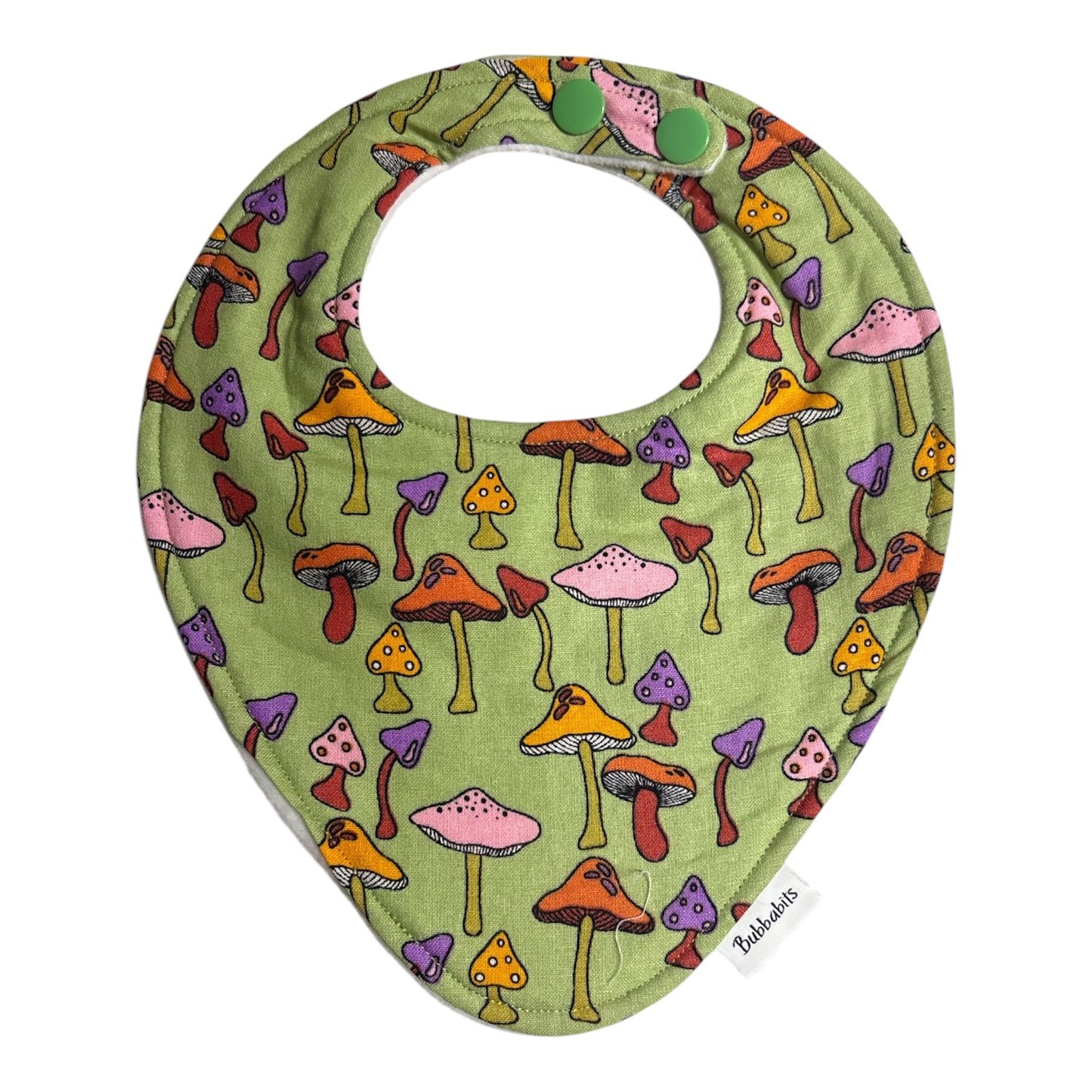 Dribble Bib - Crazy Mushroom