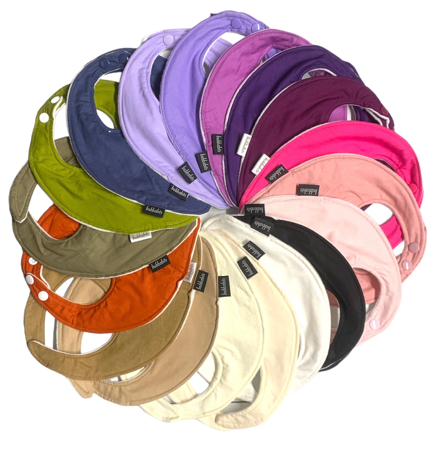 Solid Colour Bibs