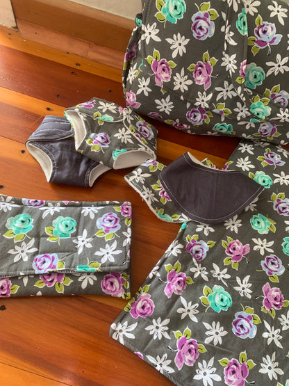 Doll nappy bag set - custom made