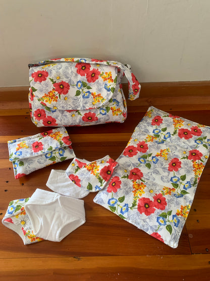 Doll nappy bag set - custom made