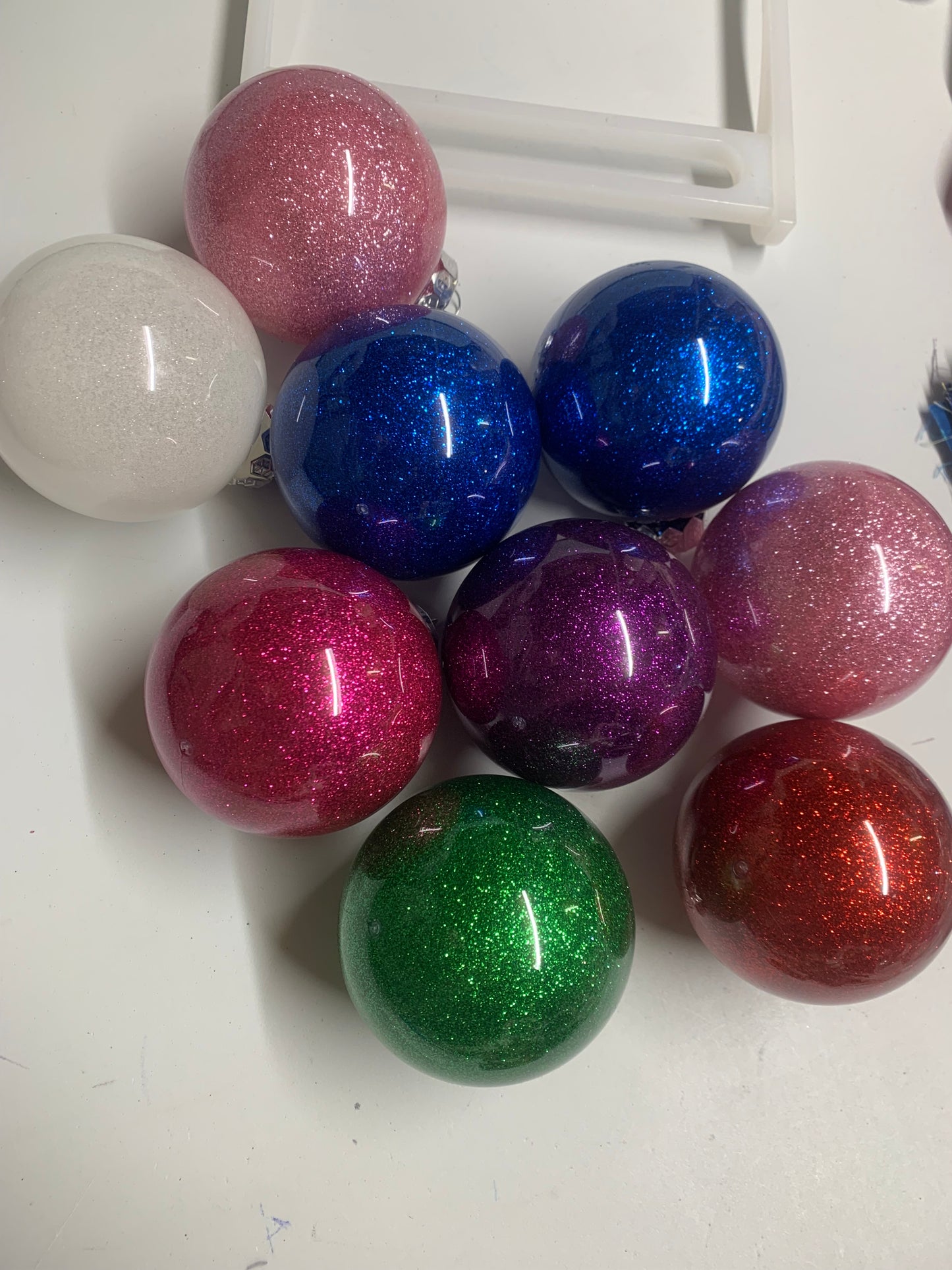 Glitter Baubles - Made to order