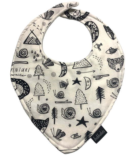 Dribble Bib - Mono adventure