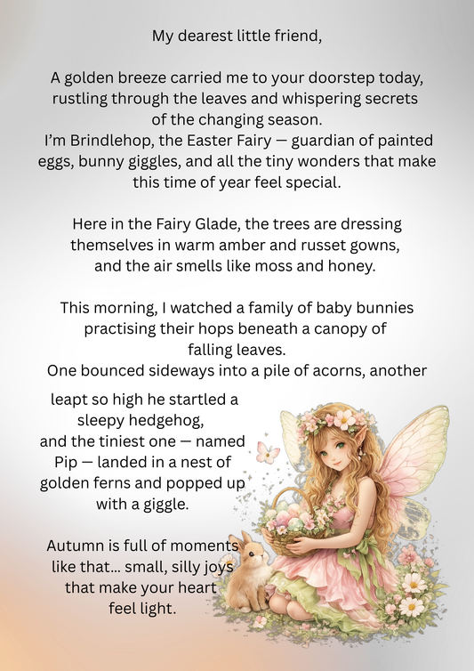Easter Fairy Letter