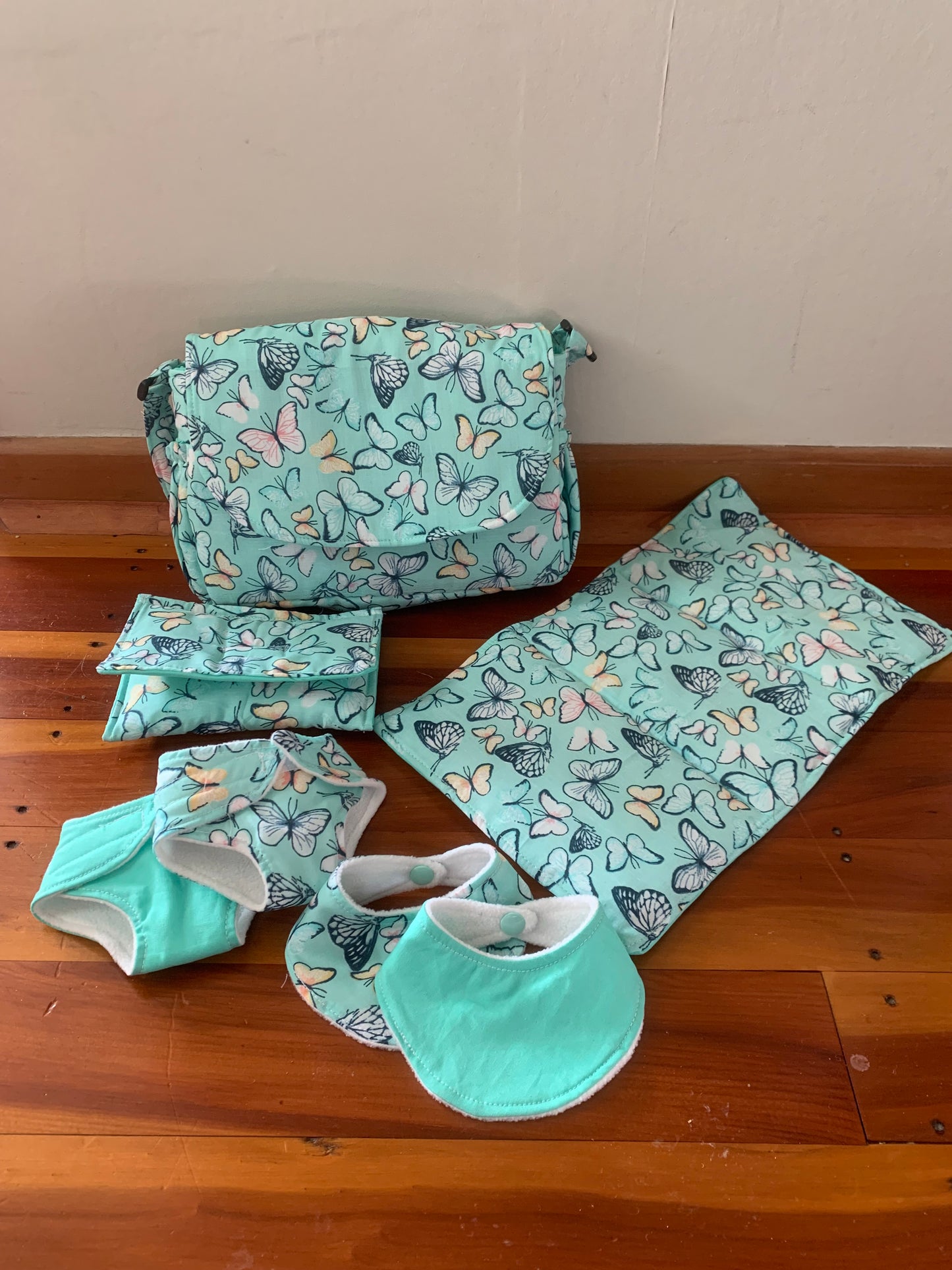 Doll nappy bag set - custom made