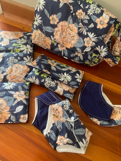 Doll nappy bag set - custom made