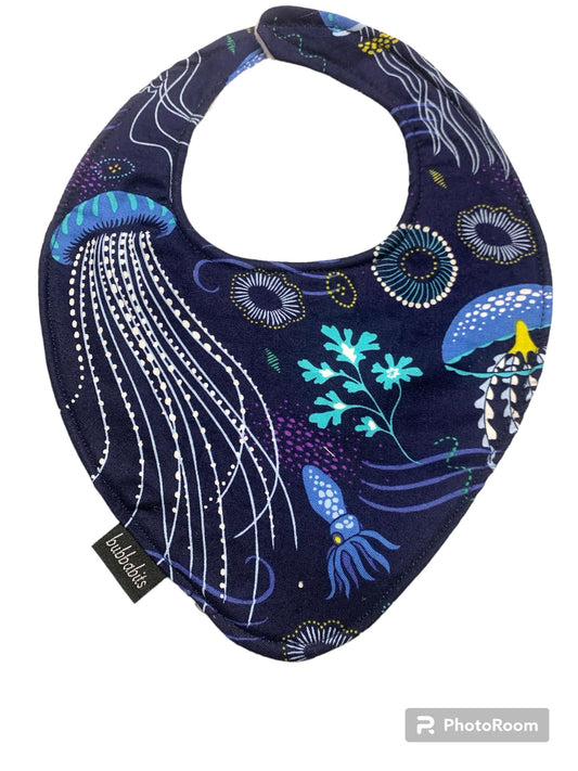 Dribble Bib - Jellyfish