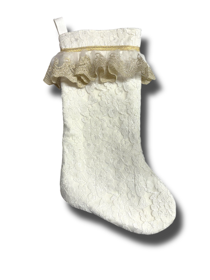 Christmas Stocking - Luxe Lace