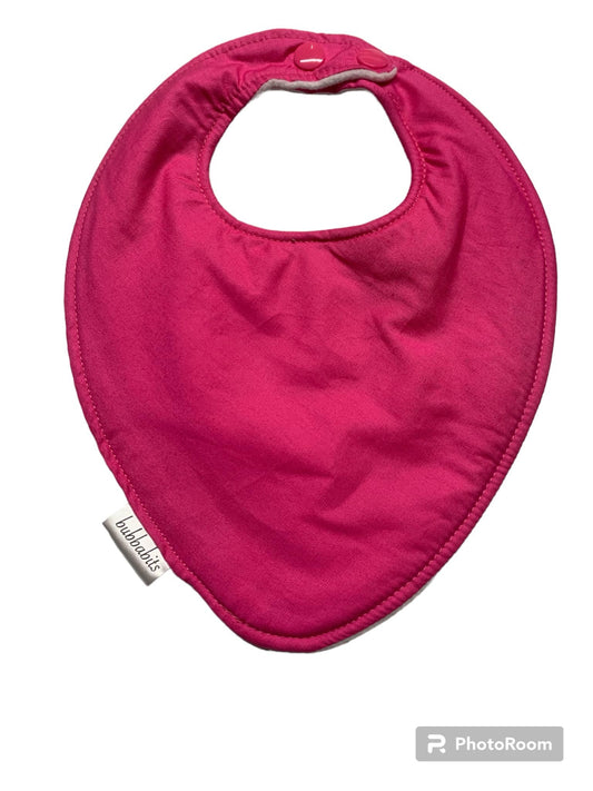 Dribble Bib - Hot pink