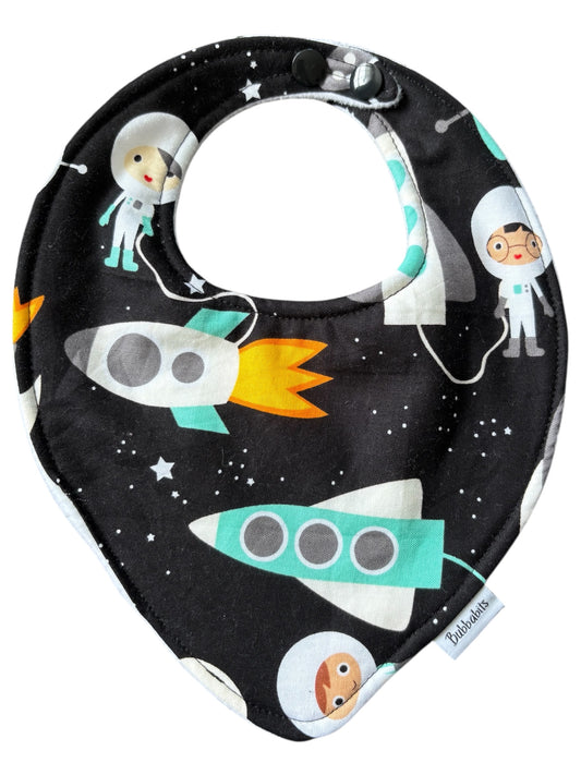 Dribble Bib - Rocket Ship