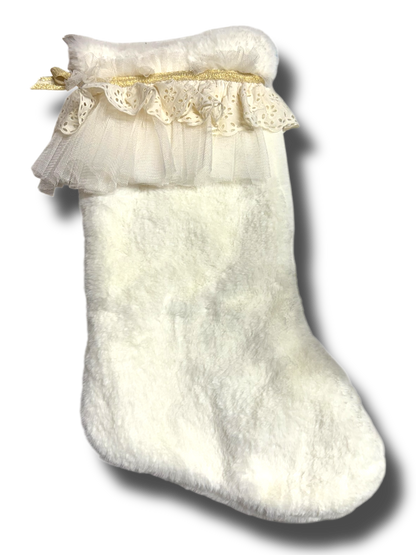 Christmas Stocking - Luxe Lace