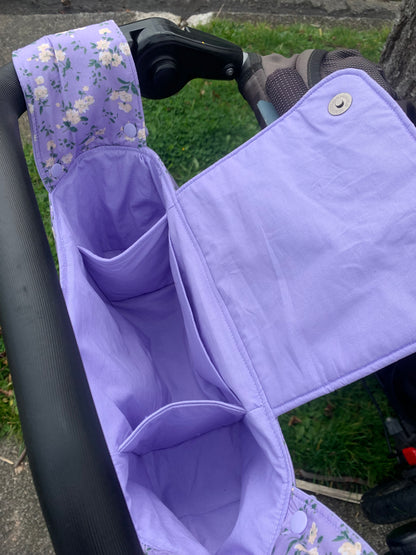 Pram Caddy - Lilac
