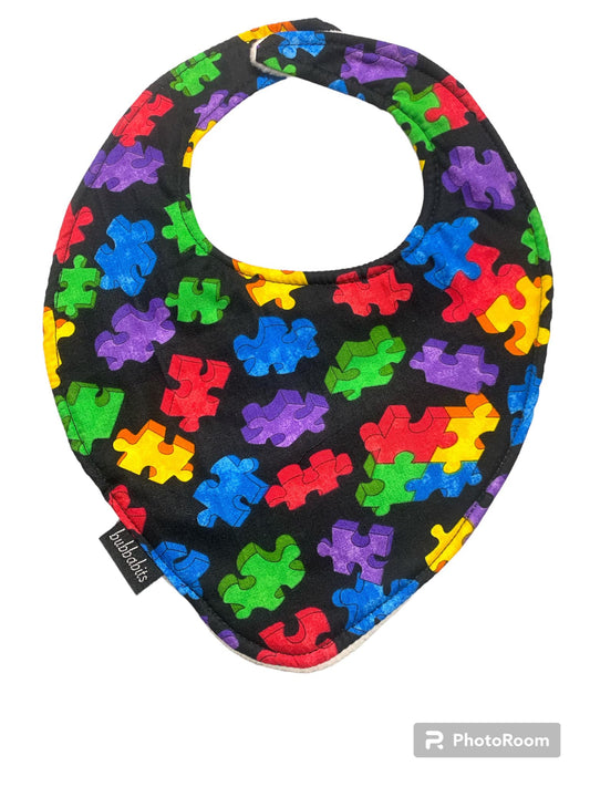 Dribble Bib - Puzzle
