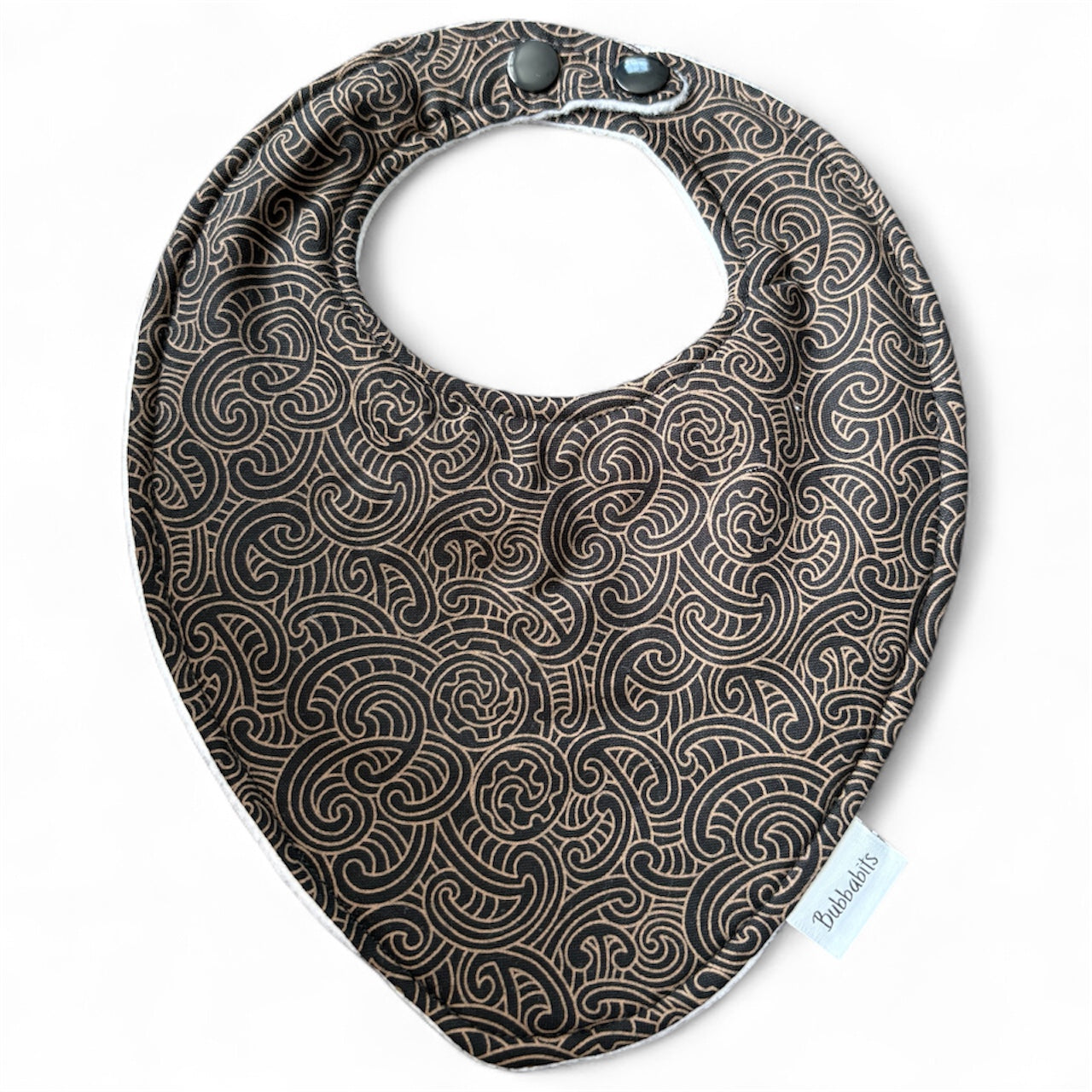 Dribble Bib - PONGA KORU Black