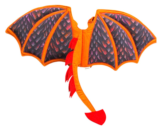Dragon Wings - Orange Scales