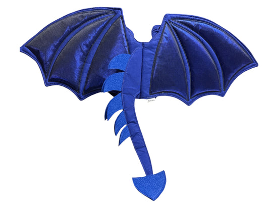 Dragon Wings - Royal Blue Shimmer