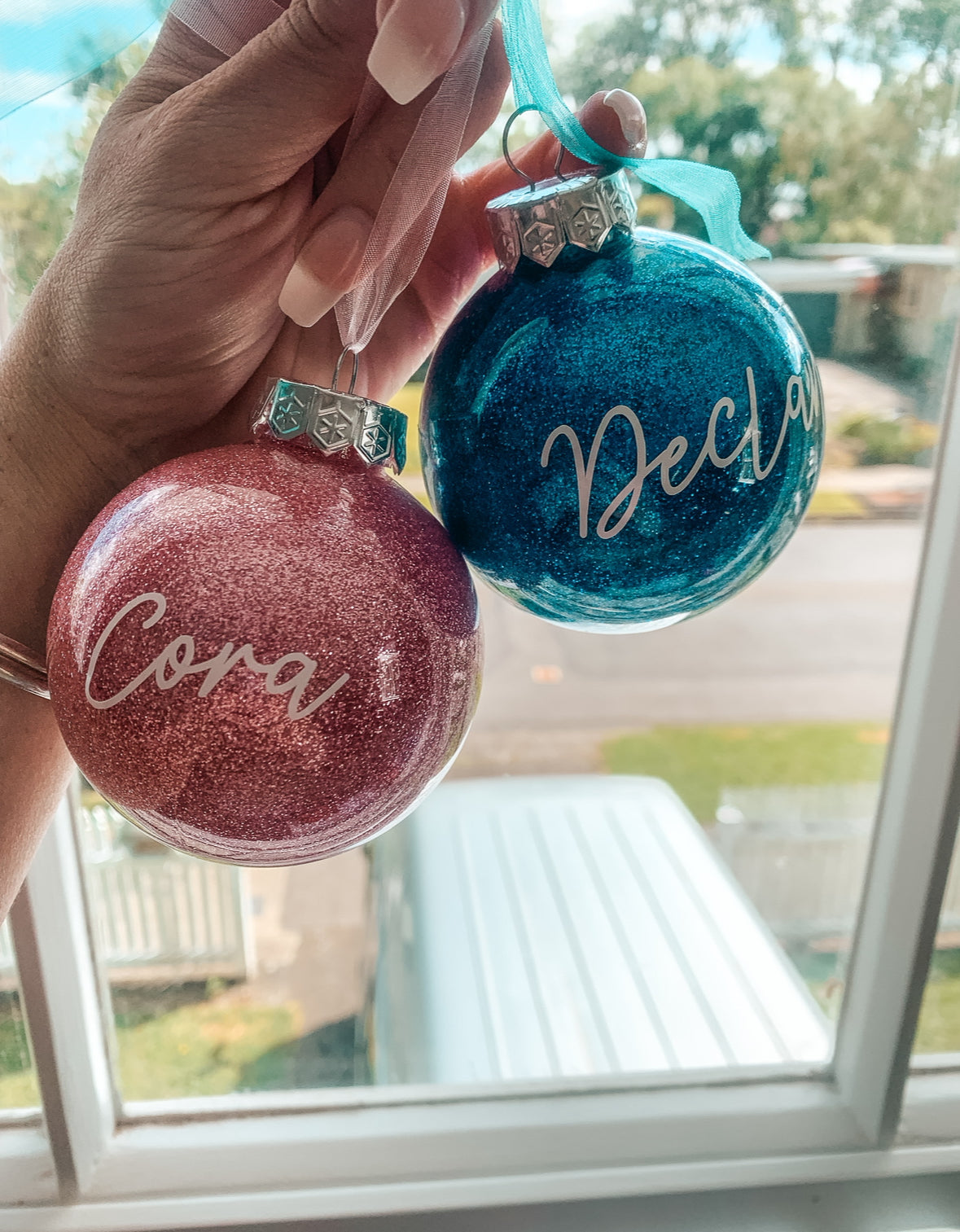 Glitter Baubles - Made to order