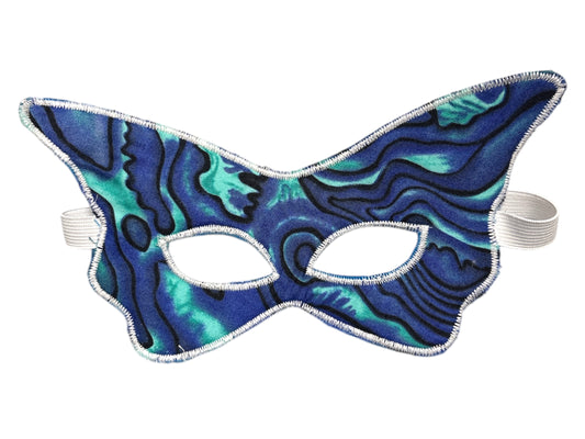 Dress up mask - butterfly paua