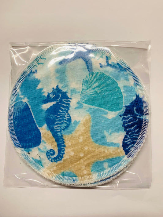 Breast Pads -seahorses