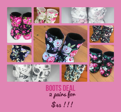 Stay on Booties 2 for $45
