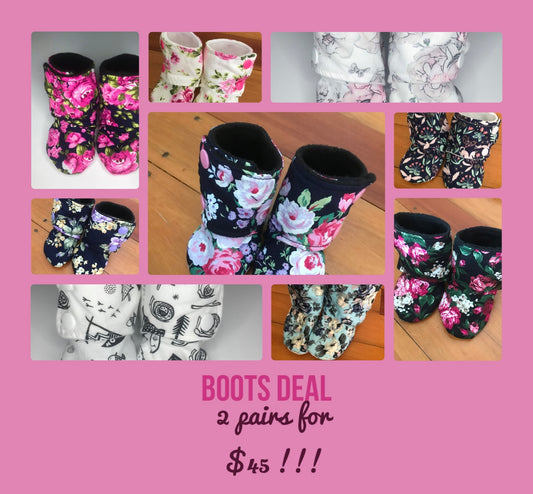 Stay on Booties 2 for $45