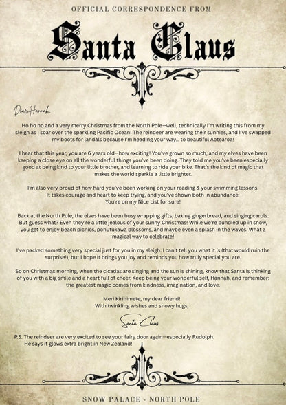 Christmas Letters - 2 to choose from