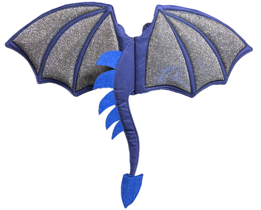 Dragon Wings - Midnight Blue Sparkle