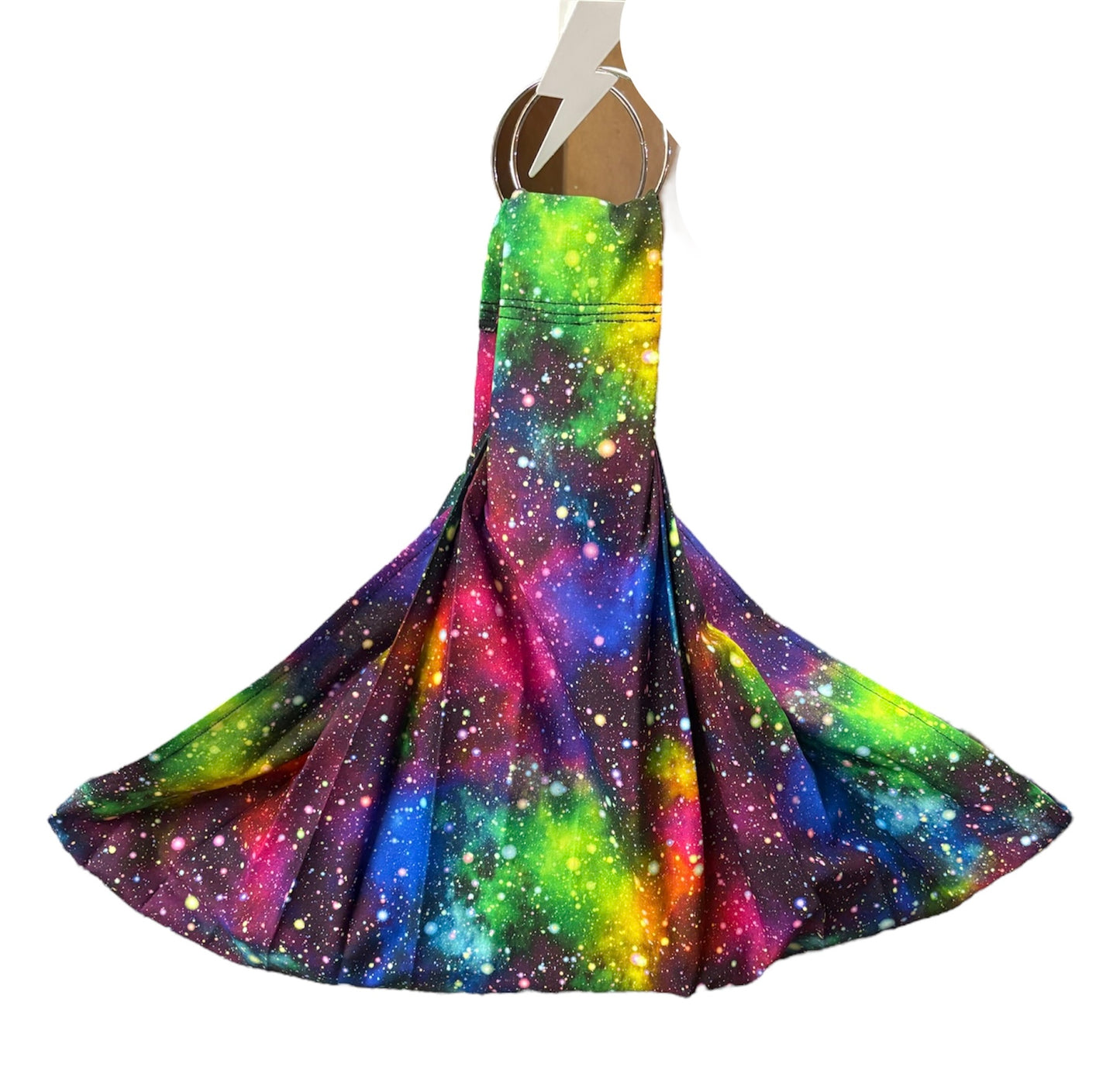 Midwife weigh sling - Neon Milky Way