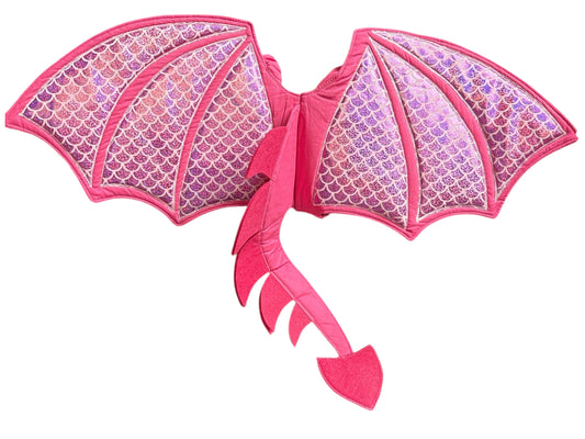 Dragon Wings - Hot Pink Scales