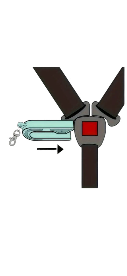 Car seat buckle release tool