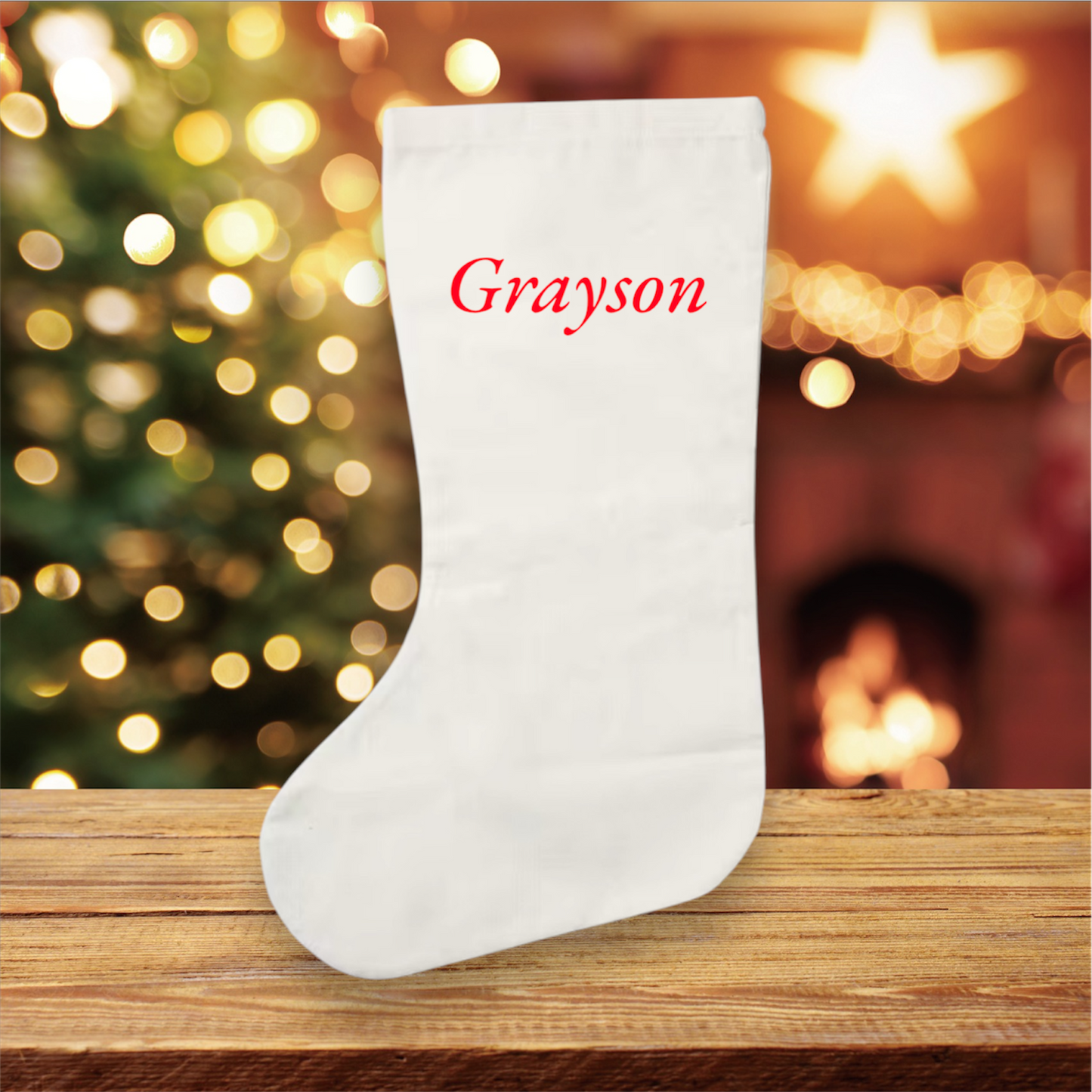 Personalised Santa stocking  - Made to order