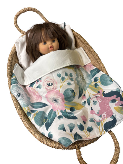 Doll bedding - Unicorns