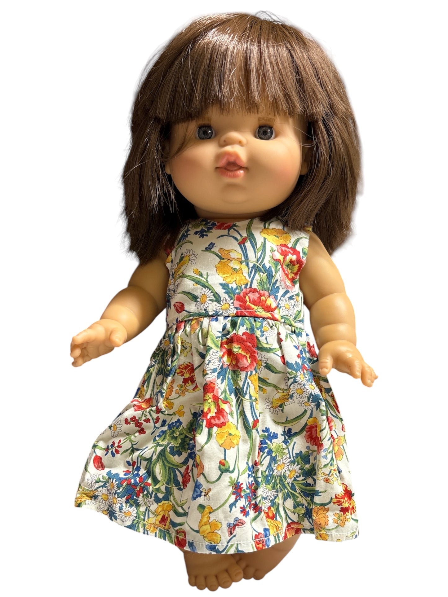Doll sun dress - meadow