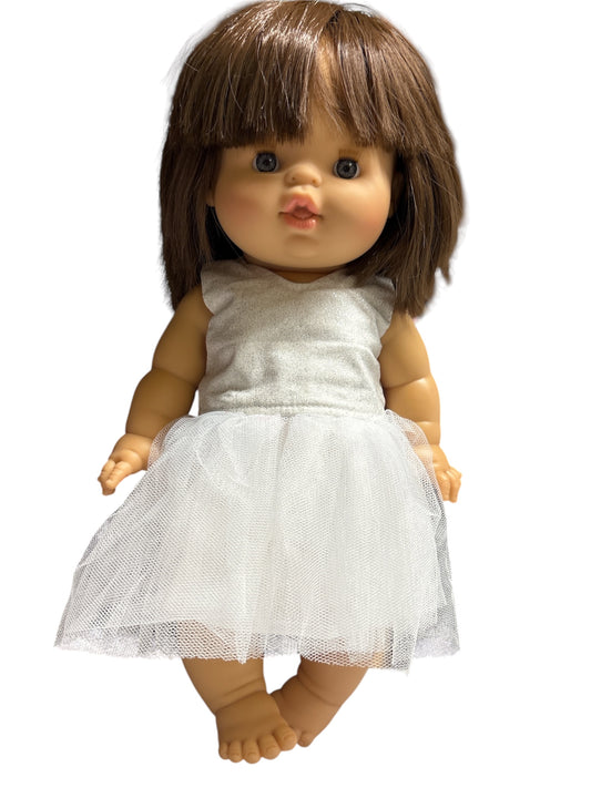 Party Dress - White Sparkle
