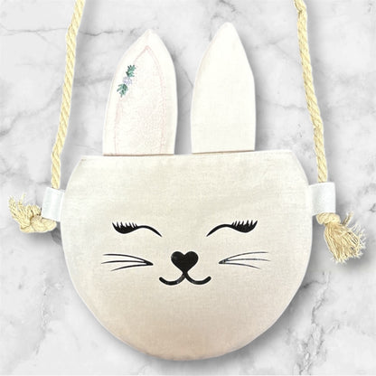 Bunny bag with embroidery ear