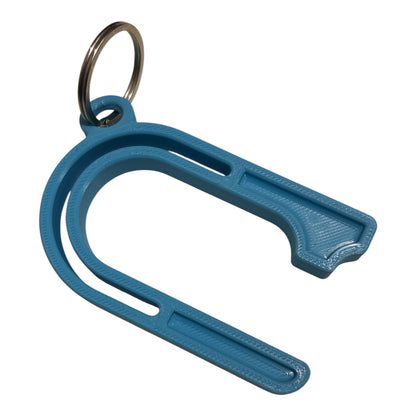 Car seat buckle release tool